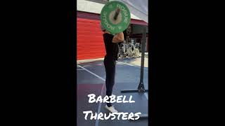 Barbell Thrusters [upl. by Obadiah212]