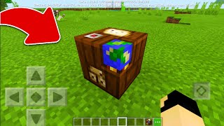 MCPE 111 How To Use The Cartographer Table  Minecraft pe [upl. by Nomyaw]