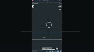 AutoCAD CYLINDER autocadshorts sketchuphindishorts autocad shorts [upl. by Ylime]