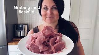 wwwmadameedithse  Gratäng med fläskfilé [upl. by Eziechiele]