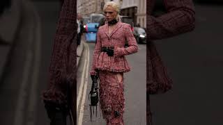 MOJEH │ London Fashion Week street style [upl. by Larisa]