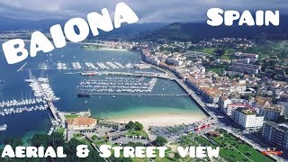 BAIONA \ Spain España Espanha \ Aerial view amp Street View 120 [upl. by Gunas]