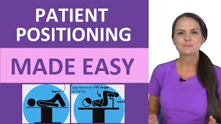 Patient Positioning Nursing Care  Nursing Fundamentals Next Generation NCLEX Review [upl. by Caddric]