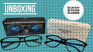 Unboxing blue blocker glasses [upl. by Casady759]