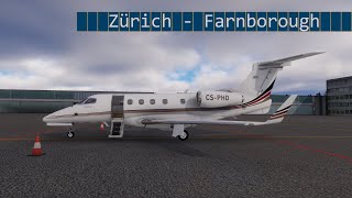 X Plane 12  Zürich LSZH  Farnborough LIPZ  SWISS  A20N  Vatsim [upl. by Aniles]