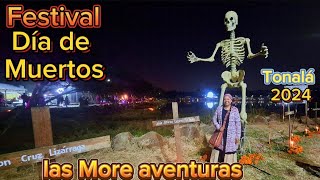 festival día de Muertos en la Presa el Ocotillo de Tonalá jalisco 2024 🇲🇽 [upl. by Byrdie630]