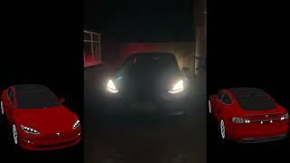 Tesla Model 3  The Final Countdown Custom Light Show [upl. by Tayyebeb]