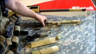 BENELLI M4 super 90  how to fieldstrip this uber shotgun by USSQUADS [upl. by Radloff]