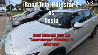 Does Tesla still have a Supercharger advantage Model 3 vs Polestar 2 Australian Road Trip [upl. by Bernardo]