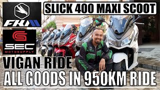 950KM LONG RIDE REVIEW  FKM Slick 400 [upl. by Los]