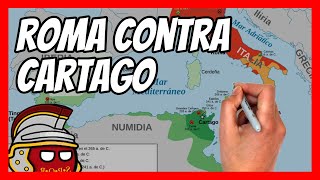 ✅ Las GUERRAS PÚNICAS en 10 minutos   El gran CONFLICTO de la ANTIGÜEDAD entre ROMA y CARTAGO [upl. by Oirotciv]