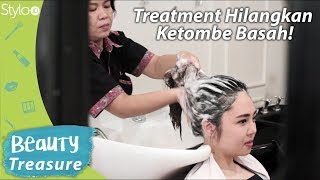 Perawatan Menghilangkan Ketombe Basah di ILOA Beauty Salon Pantai Indah Kapuk [upl. by Antonina]