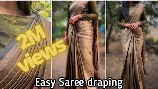 Easy wedding saree draping [upl. by Campy]