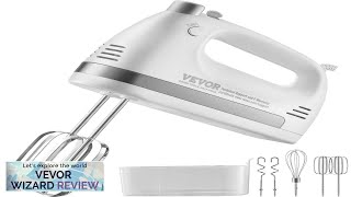 VEVOR Electric Hand Mixer 5Speed 250 Watt Portable Electric Handheld Mixer Review [upl. by Portingale276]