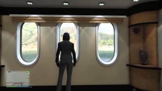 GTA V Online Yacht Interiors [upl. by Petua]