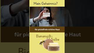 Aknefrei mit Bienengift skincareaknebehandlung naturkosmetikmitbienengift bienengift apitoxin [upl. by Pussej244]