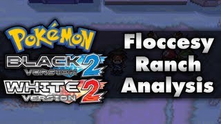 Pokemon Black 2 and White 2  Floccesy Ranch Analysis [upl. by Atteuqahs606]