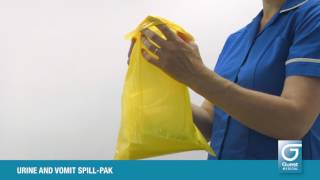 Guest Medical Single Use Urine and Vomit SpillPak [upl. by Anwaf]