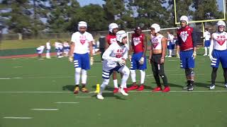 Sione Moa Highlights 410 Rivals Camp Series San Francisco 2018 [upl. by Pollie431]