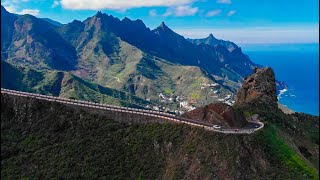 The fantastic road to TAGANANA north eastern Tenerife [upl. by Ellered]