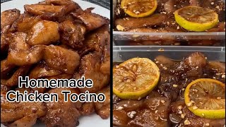 HOMEMADE CHICKEN TOCINO RECIPE  HOW TO MAKE HOMEMADE CHICKEN TOCINO  Panlasang Pinoy [upl. by Aplihs]