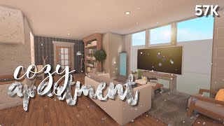 Bloxburg  Cozy Apartment  57k  House Build [upl. by Sirtimid154]