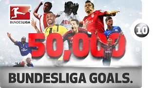 50000th Goal  10 Goals That Made Bundesliga History [upl. by Aileen]