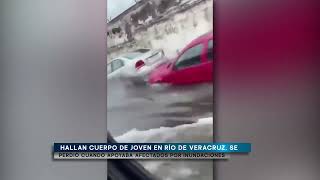 Hallan cuerpo de joven en río de Veracruz se perdió cuando apoyaba afectados por inundaciones [upl. by Orofselet]