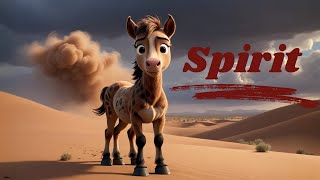 SPIRIT  The Lost Horses Journey English Stories For Kids Learn English Listen amp Speak [upl. by Aenahs]