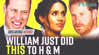 Prince William Just Dealt Harry And Meghan A Big Blow And They Arent Happy About It [upl. by Berwick]