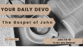 Testifying about Who Jesus Is  John 1618  Your Daily Devo [upl. by Ioj75]