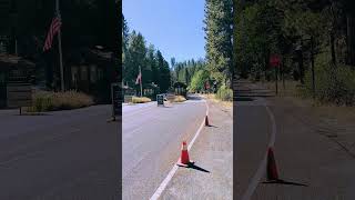 Big Oak Flat entrance gate to Yosemite [upl. by Knowle605]