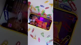 How to make a phone holder with a clip lifehacks school schoollife clips phone hacks [upl. by Carn163]