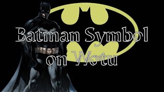 Aprenda a fazer o Avatar do símbolo do Batman no Warriors of the Universe [upl. by Ellehcal]