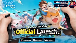 DRACONIA SAGA EN 2024 Online PCMobileMMORPG OfficialReleased Gameplay [upl. by Ilajna]