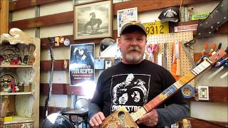 How to Build a Cigar Box Guitar Dont Blow Your Top [upl. by Ecnarwal]