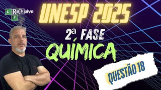 UNESP 2025 2ª Fase Química Resíduos de laboratório contendo íons dicromato K2Cr2O72– são muito pre [upl. by Mlawsky]