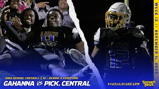 Gahanna Scores 31 STRAIGHT Bounces Pick Central From Playoffs 🏈 [upl. by Eecyak]