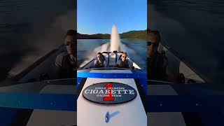 Cigarette Boat Speed And Supercharger Sound  0 MPH To MPH 100 [upl. by Goodson]