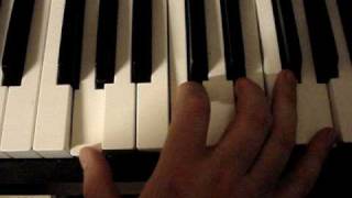 GOLDEN SLUMBERS PIANO CHORDS RIGHT HAND The Beatles [upl. by Cirdek]