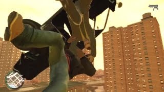 GTA IV Best Swing Set Glitch moments 2 [upl. by Neyugn]