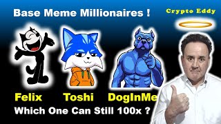 🔥100x FELIX THE CAT On BASE Toshi On Base Doginme On Base 🔥 memes ai gaming [upl. by Rafael]