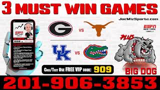 Free picks Game of the Year Georgia at Texas call or Text 2019063853 and use Free code 909 [upl. by Nylikcaj874]