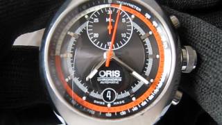 Oris Chronoris Reedition 2005 Chronograph Automatic in steel Function Testing [upl. by Eerrahs]