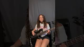 Under the Bridge  Bass Cover shorts coversong songs bass cover [upl. by Malena]