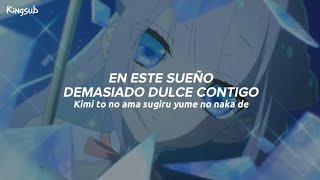 Katsute Mahou Shoujo to Aku wa Tekitai shiteita OP Full Sub español  Rom Mikansei Rendezvous [upl. by Azar161]