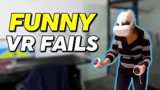 BEST VR Fails of All Time Funny VR fail Compilation [upl. by Marina]