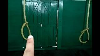 Hanging Rope inside Cellular Jail Andaman  Hanging Cell of Cellular Jail aka Kala Pani Andaman [upl. by Burkley]