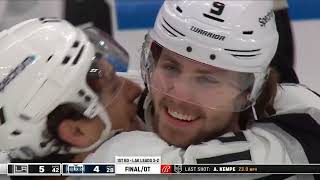 202122 Los Angeles Kings Overtime Goals [upl. by Oigolue]