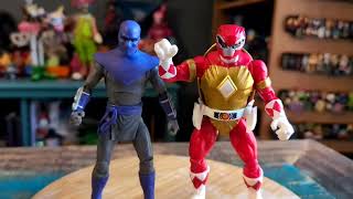 TMNT Raphael Tommy Oliver Foot Soldier Red Ranger Hasbro Ninja Turtles Power Rangers Figures Review [upl. by Ardni]